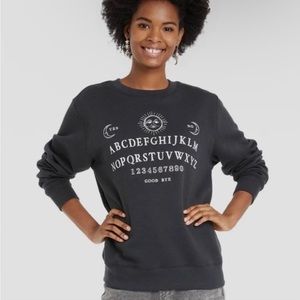 Ouija brand new pullover sweater
